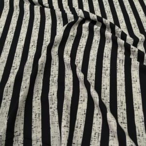 Modern Çizgiler Viskon Kumaş