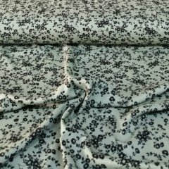 İnce Dallar Viskon Kumaş yeşil