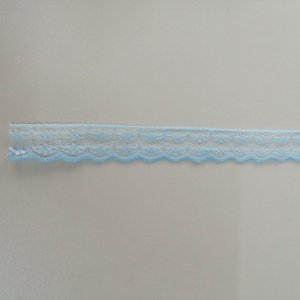 2 cm kenar danteli mavi