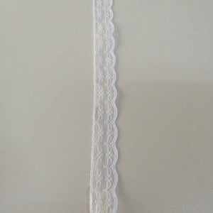 2 cm kenar danteli beyaz