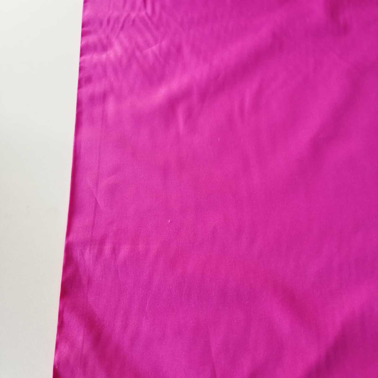 Fuşya Poplin Kumaş