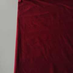 Bordo Poplin Kumaş