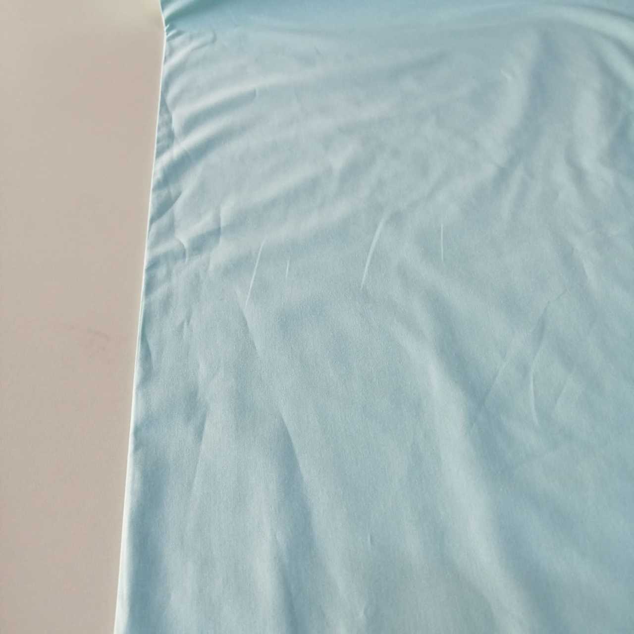 Açık Su Yeşili Poplin Kumaş
