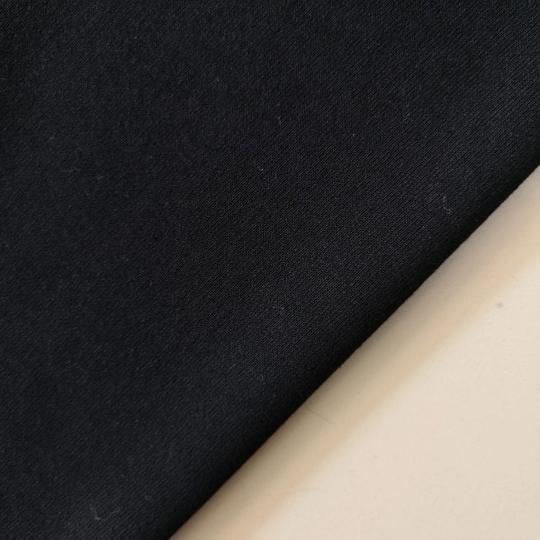 Siyah Üç İplik Şardonlu Penye