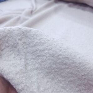 Açık Bej Teddy Buklet Kumaş