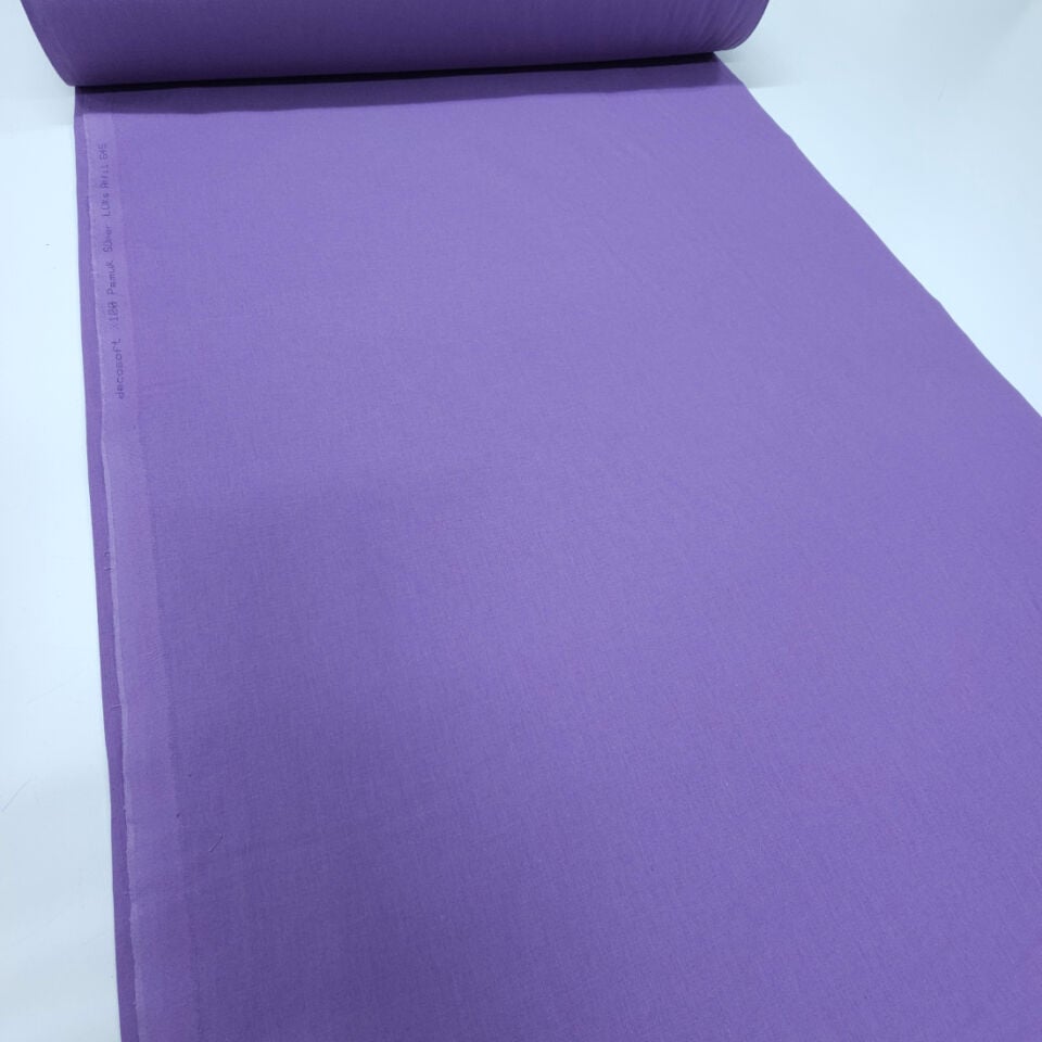 Menekşe Poplin Kumaş