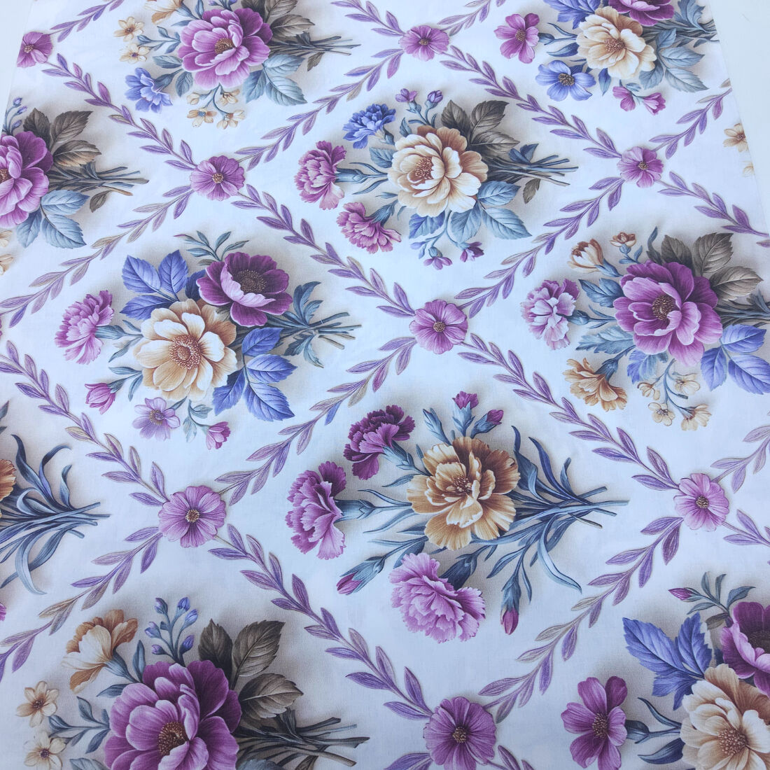 5d Dijital Poplin Kumaş Patchwork