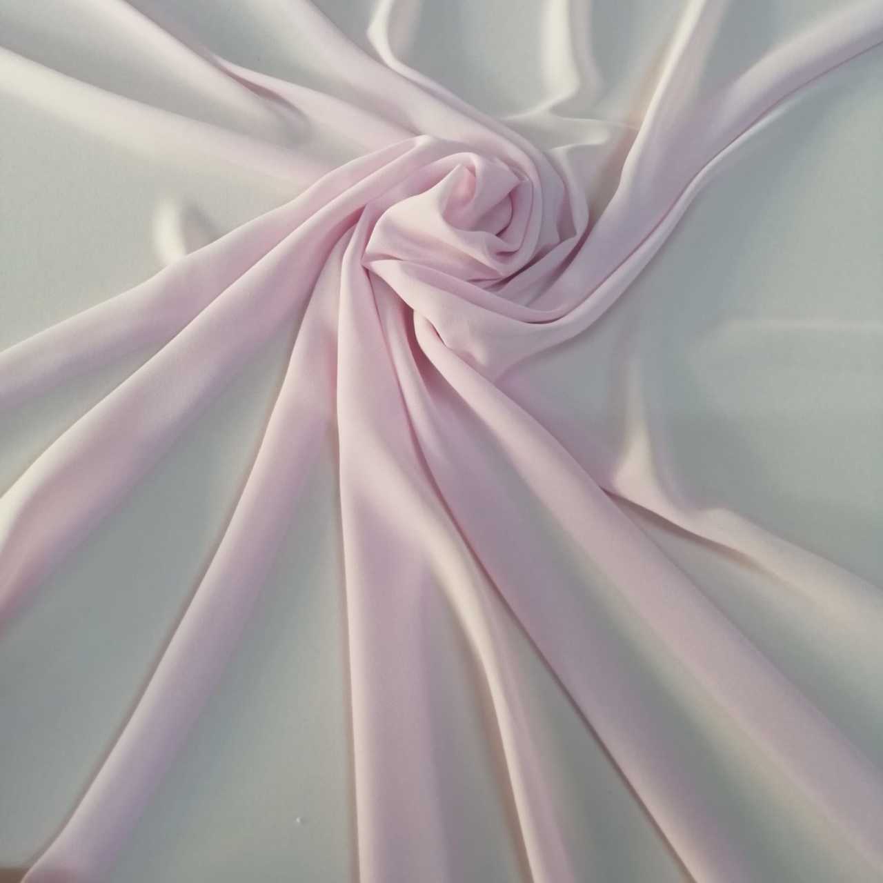 Açık Pembe Şifon Kumaş