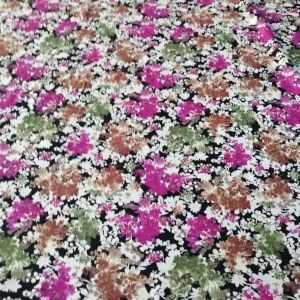 Batik Desen Pembe Viskon Kumaş