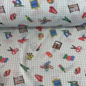 Okul Gereçleri Yeşil Raşel Kumaş