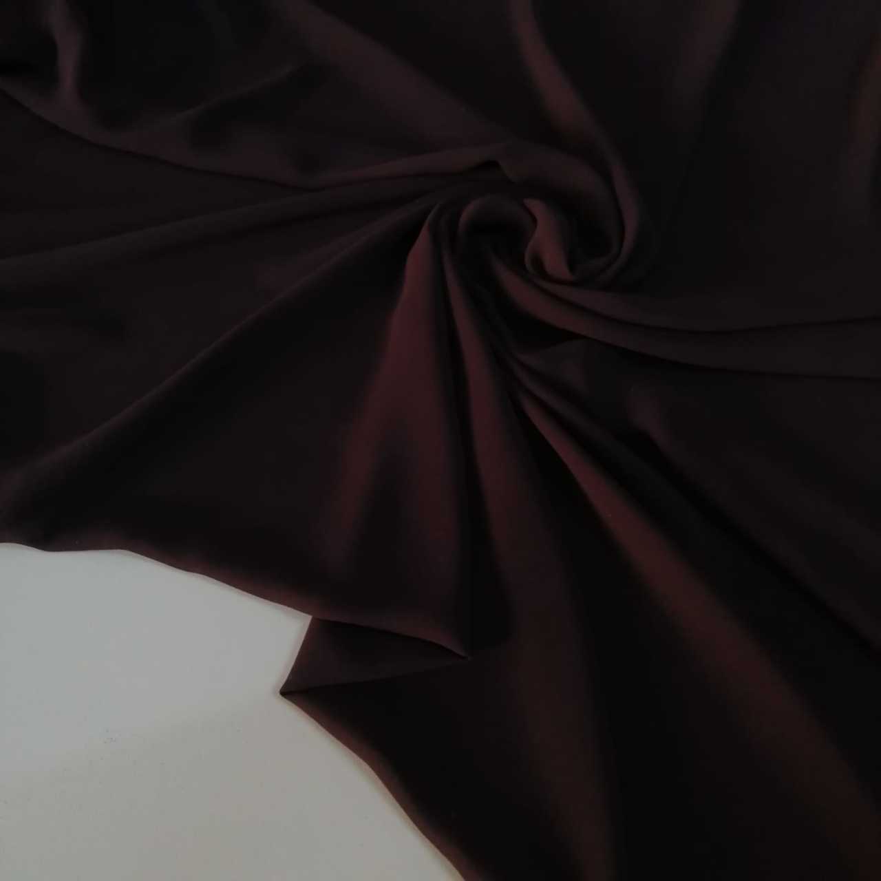 Koyu Bordo Şifon