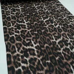 Leopar Poplin Kumaş