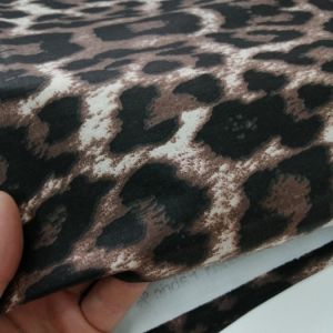 Leopar Poplin Kumaş