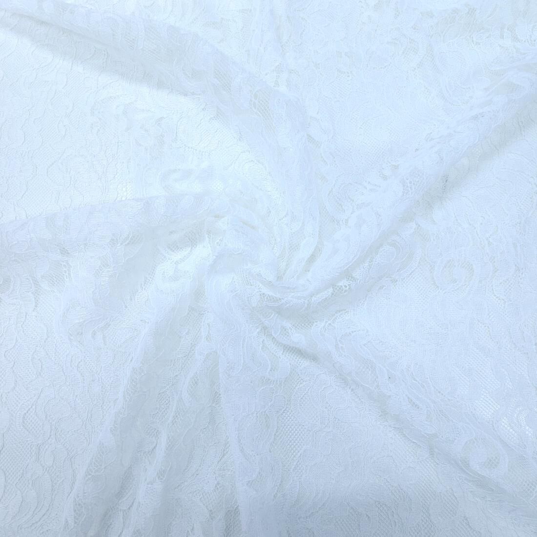 Kırık Beyaz Lüks Kordineli Dantel
