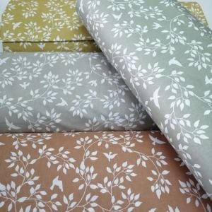 Kuşlar Poplin Kumaş