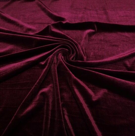 Bordo Kadife Kumaş