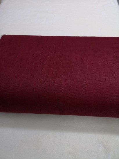 Bordo Petek Tül