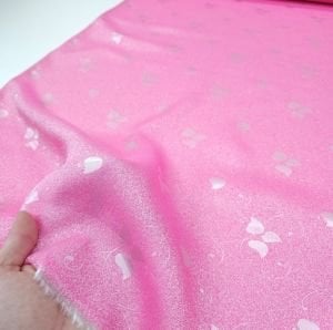 Jakarlı Krep Pembe