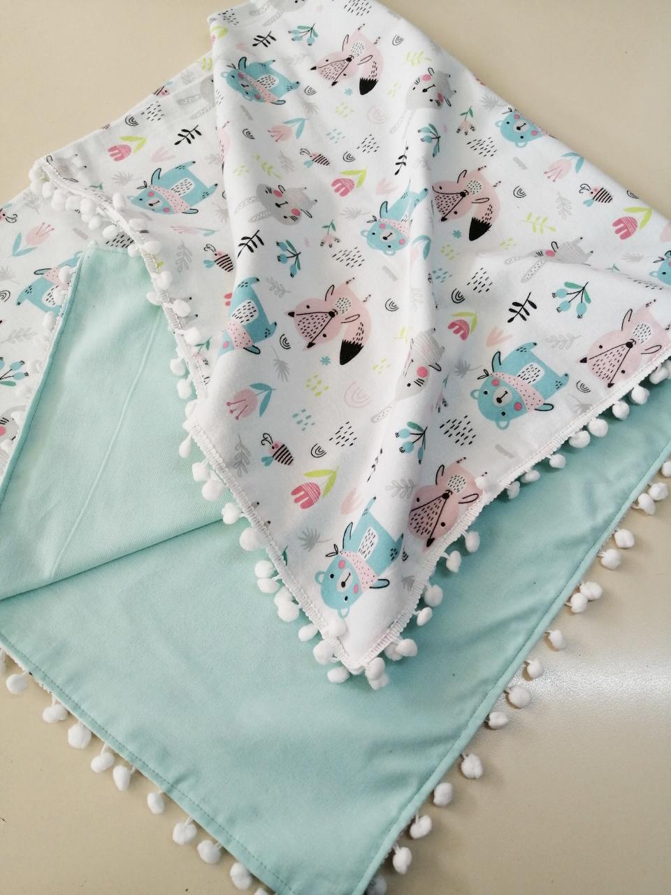 Pazen Battaniye 110x110 Xl Ölçülerinde 100% Pamuk