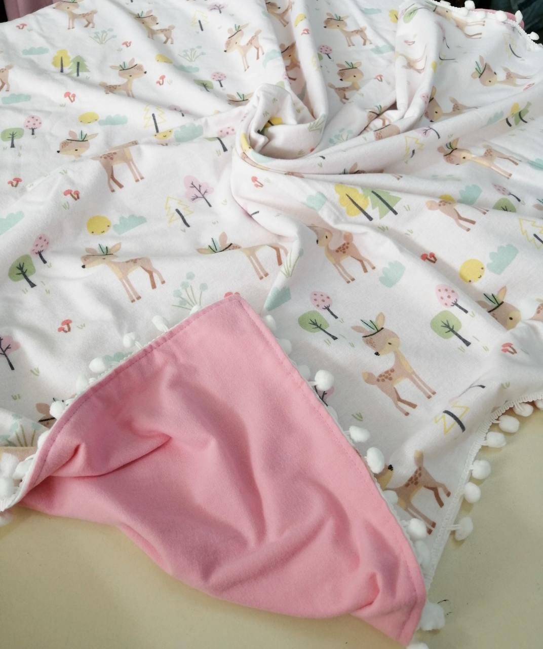 Pazen Battaniye 110x110 Xl Ölçülerinde 100% Pamuk