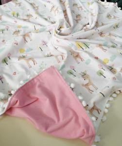 Pazen Battaniye 110x110 Xl Ölçülerinde 100% Pamuk