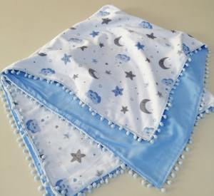Pazen Battaniye 110x110 Xl Ölçülerinde 100% Pamuk
