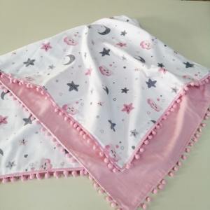 Pazen Battaniye 110x110 Xl Ölçülerinde 100% Pamuk