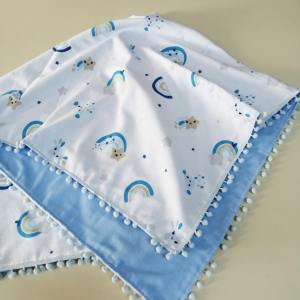 Pazen Battaniye 110x110 Xl Ölçülerinde 100% Pamuk
