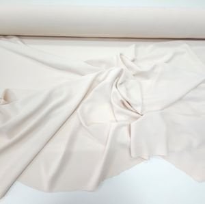 Koyu Krem Kumlu Krep Kumaş