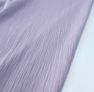 Leylak Çift Katlı Müslin Kumaş