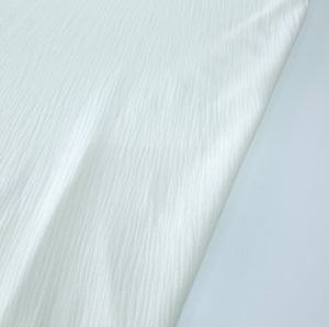 Krem Çift Katlı Müslin Kumaş