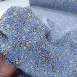 Gökyüzü Gofre Kumaş