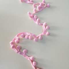 Şerit Ponpon Pembe
