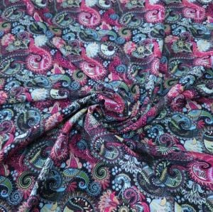 Modern Şal İpek Saten Pembe