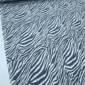 Yeni Sezon Zebra Viskon Kumaş gri