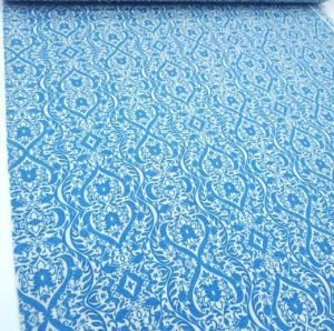 Zeugma Viskon Kumaş mavi