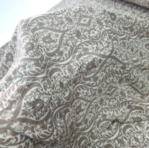 Zeugma Viskon Kumaş sütlü kahve