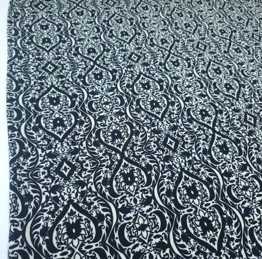 Zeugma Viskon Kumaş siyah