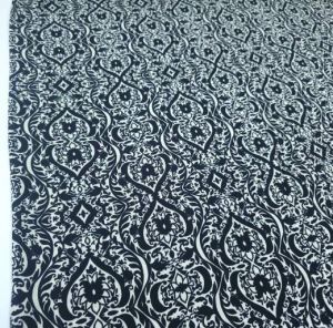 Zeugma Viskon Kumaş siyah