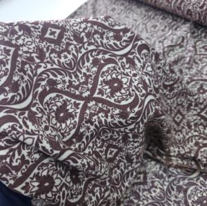 Zeugma Viskon Kumaş kahverengi