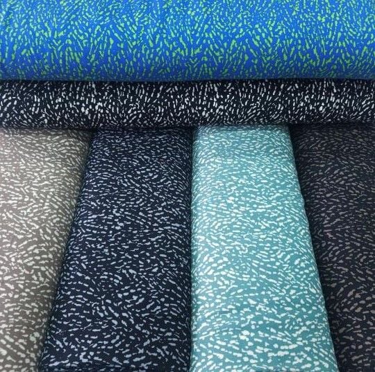 Mozaik Viskon Kumaş