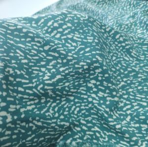 Mozaik Viskon Kumaş yeşil