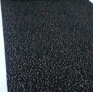 Mozaik Viskon Kumaş siyahkahverengi