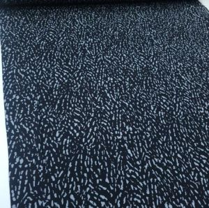 Mozaik Viskon Kumaş siyahgri