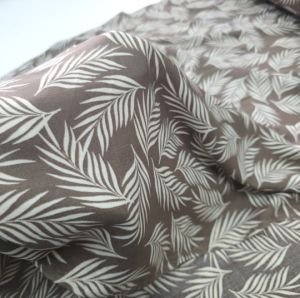 İğne Yapraklı Viskon Kumaş capucino