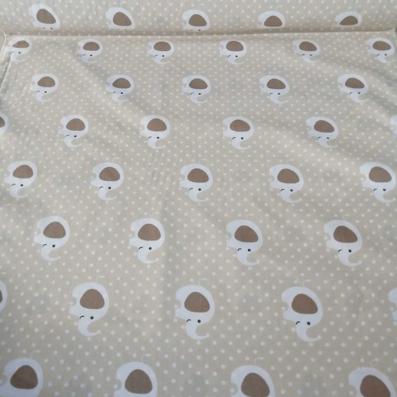 Filler Poplin Kumaş bej