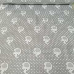 Filler Poplin Kumaş gri