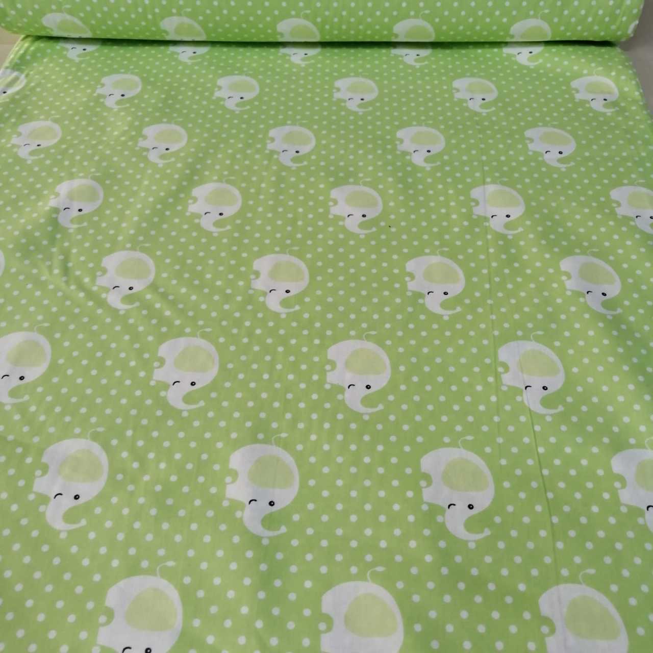 Filler Poplin Kumaş yeşil