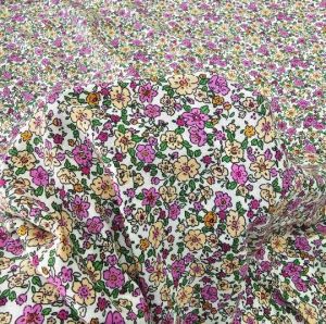 İlkbahar Viskon Kumaş fuşya