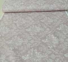 Damask Poplin Kumaş pudra